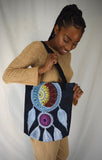 Galaxy Dream Catcher Beach Bag Tote