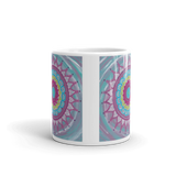 Mandala Art Mug, side view