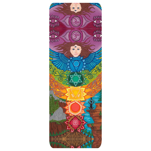 Chakra yoga mat sales